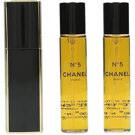 chanel no 5 parfum purse spray refills|chanel no 5 travel refill.